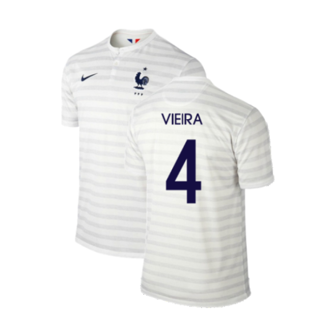 France 2014-15 Away Shirt ((Excellent) M) (Vieira 4)