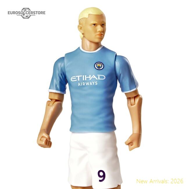 Official Manchester City Fc Haaland 20cm Action Figure - Premium