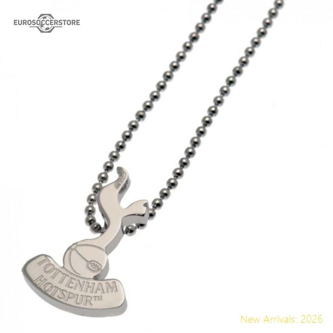 Official Tottenham Hotspur Fc Stainless Steel Pendant & Chain
