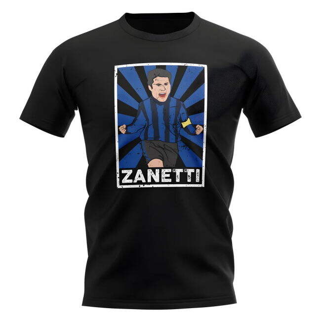 Javier Zanetti Inter Milan Legend Series T-Shirt (Black)
