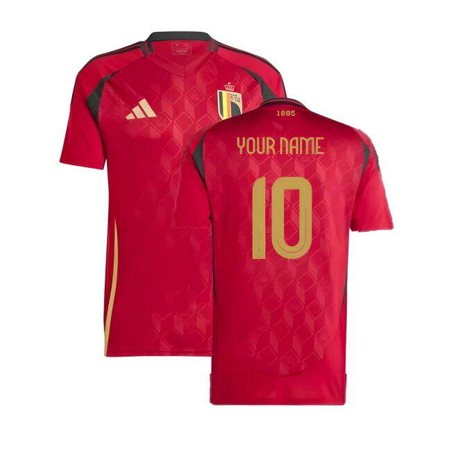 Kids Unique Belgium Home Unique Shirt 2024-2025