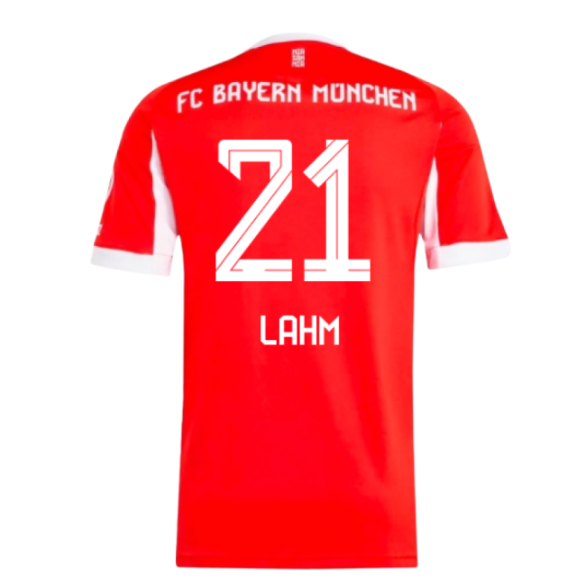 2025-2026 Bayern Munich Home Shirt (Lahm 21) Antibacterial