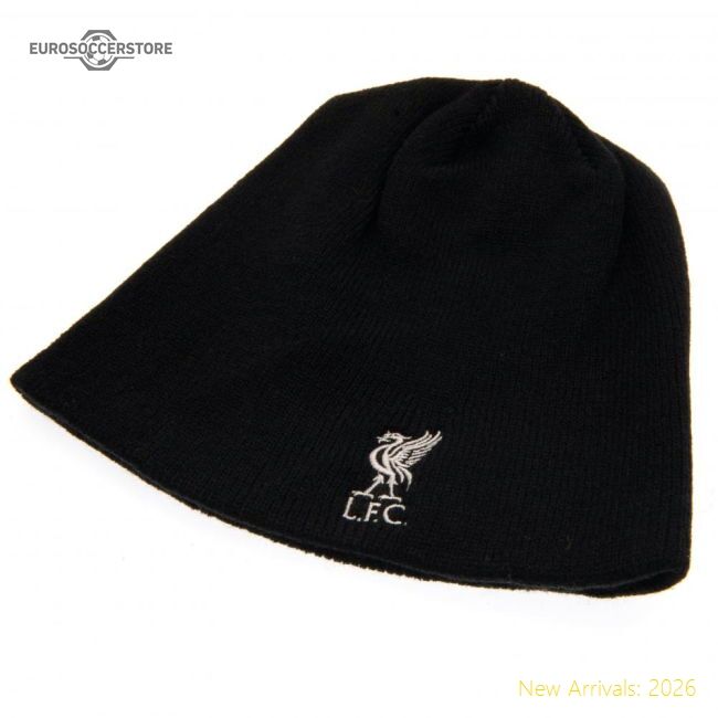 Premium Liverpool Fc Black Beanie - Premium Quality Football Apparel