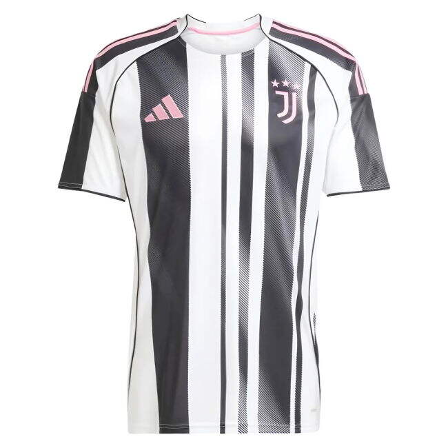 Replica 2025-2026 Juventus Home With Vintage Design - Machine Washable