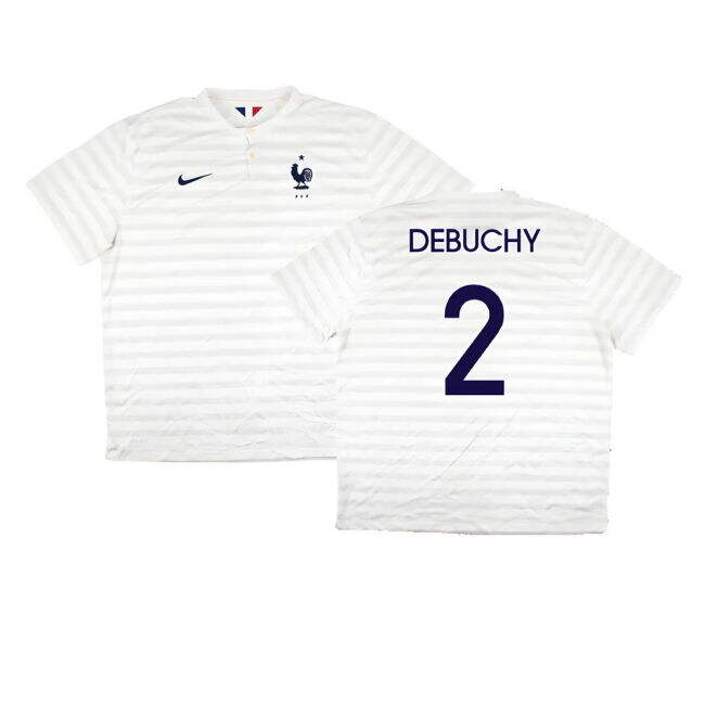 France 2014-15 Away Shirt ((Very Good) XXL) (Debuchy 2)