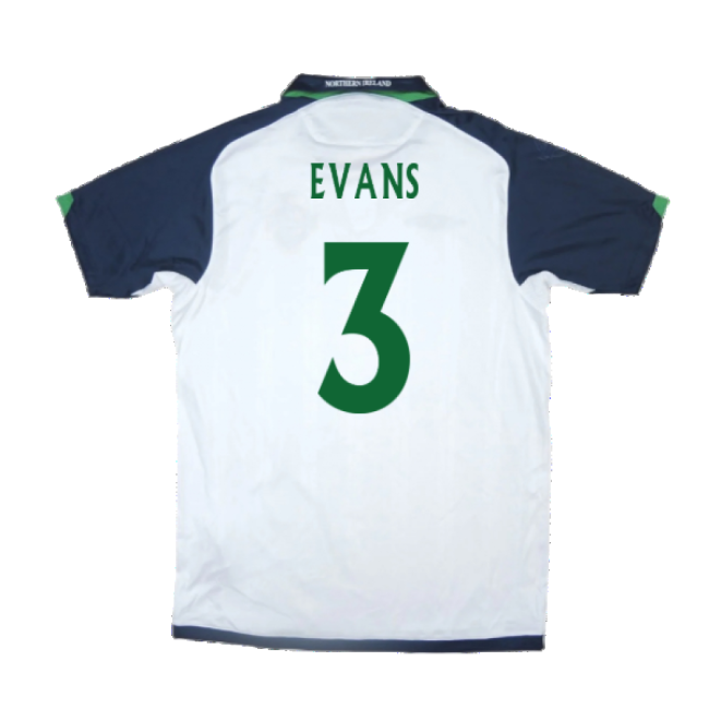 Northern Ireland 2009-10 Away Shirt ((Very Good) Xl) (Evans 3)