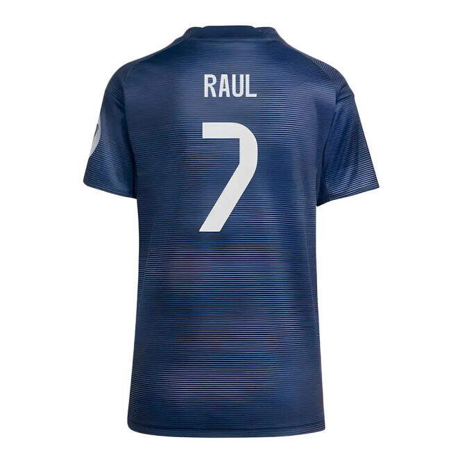 2025-2026 Real Madrid Auth Away Shirt (Womens) (Raul 7) - Fan Favor...