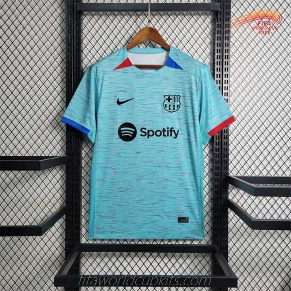 23-24 Barcelona Third Football Strip