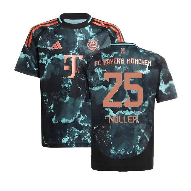 2024-2025 Away Shirt by Bayern Munich (Junior