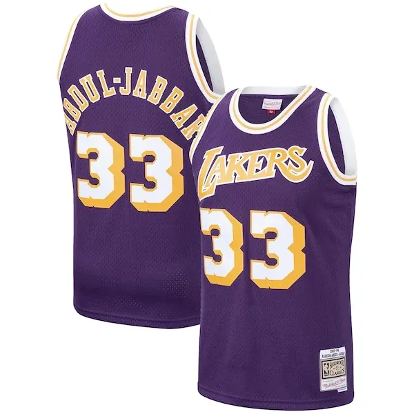 Kareem Abdul-Jabbar LAL Swingman Jersey - exclusive NBA training