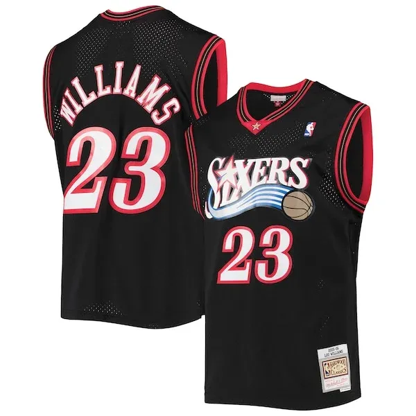 Lou Williams PHI Swingman Jersey - trendy Basketball - Black