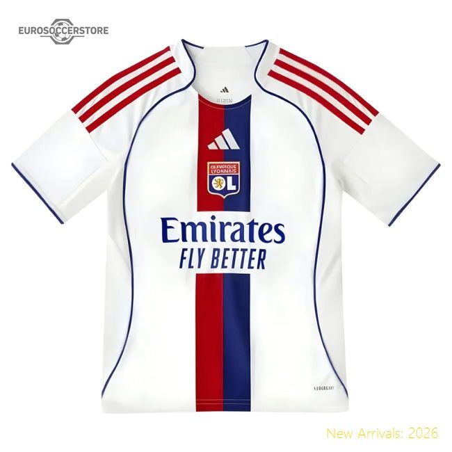 Fan-Favorite 2025-2026 Olympique Lyon Home Shirt (Kids) (Nuamah 37)