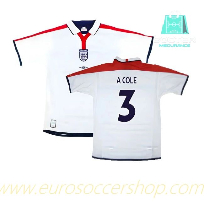 England Home Football Shirt (A Cole 3)