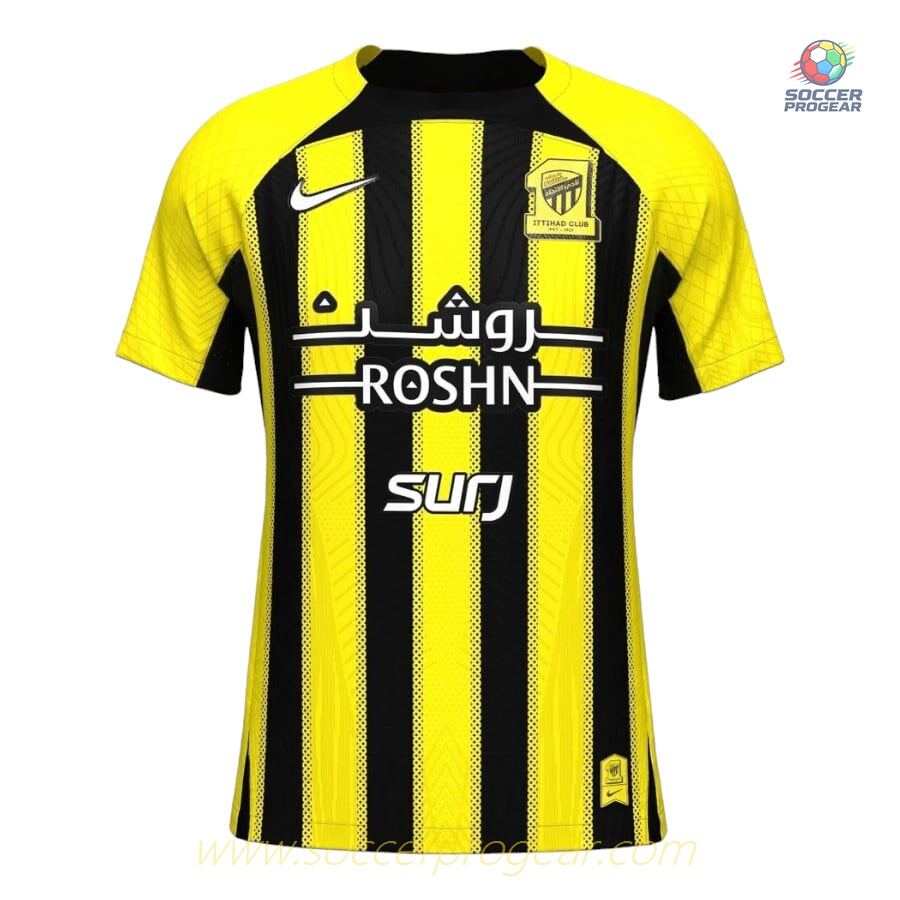 Al Ittihad Home Youth Team Jersey 2024/25 Collection