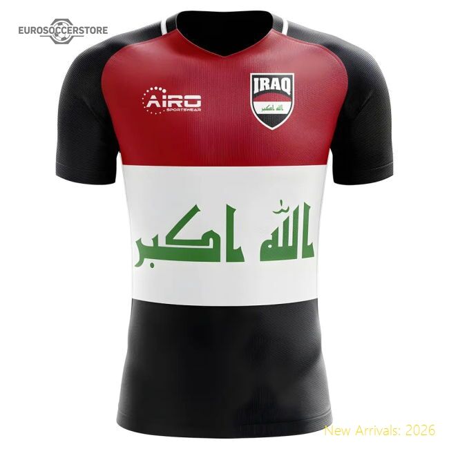 Authentic Iraq Concept 20252026 Home Jersey () Retro Sleek