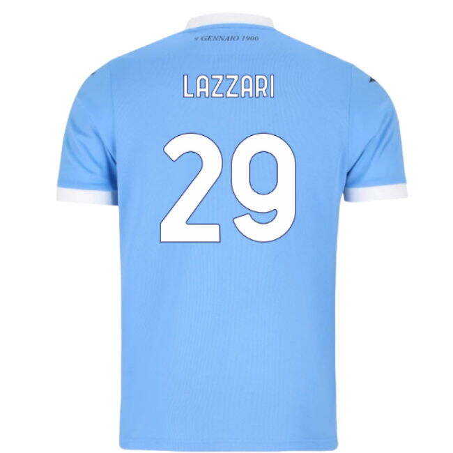 2025-2026 Lazio Home Shirt (Kids) (Lazzari 29)