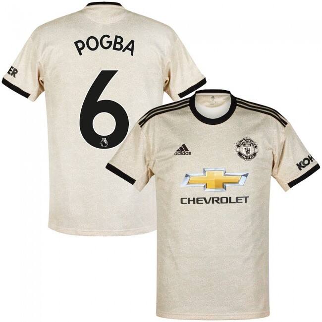 19-20 Man Utd Away Soccer Jersey Shirt POGBA 6 - Official Replica 3516