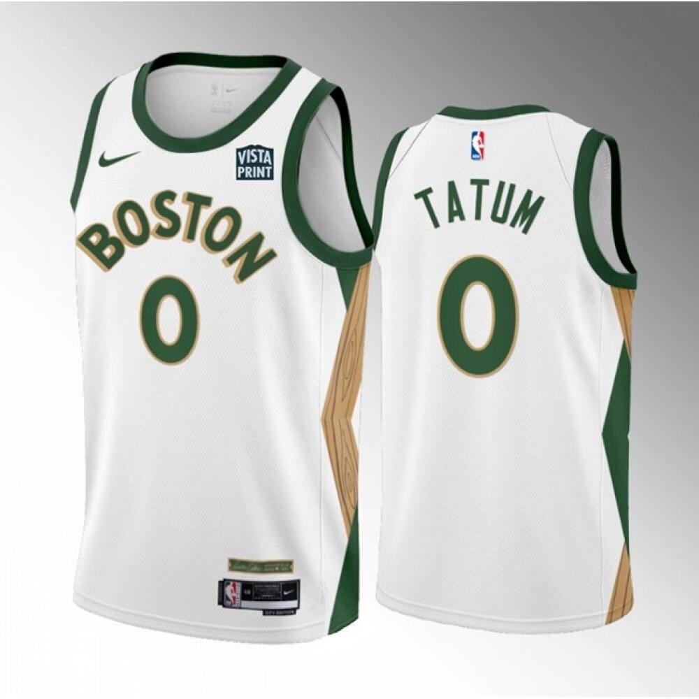 Classic Jersey Boston Celtics Jayson Tatum0 - White City Edition