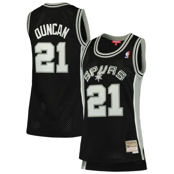 Tim Duncan SAS Swingman Jersey - trendy Basketball - Black sports