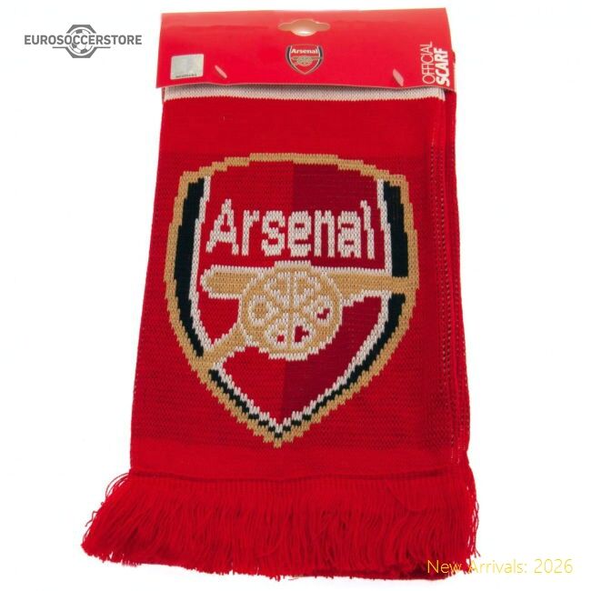 Authentic Arsenal Fc Gunners Scarf - Premium Quality Football Apparel