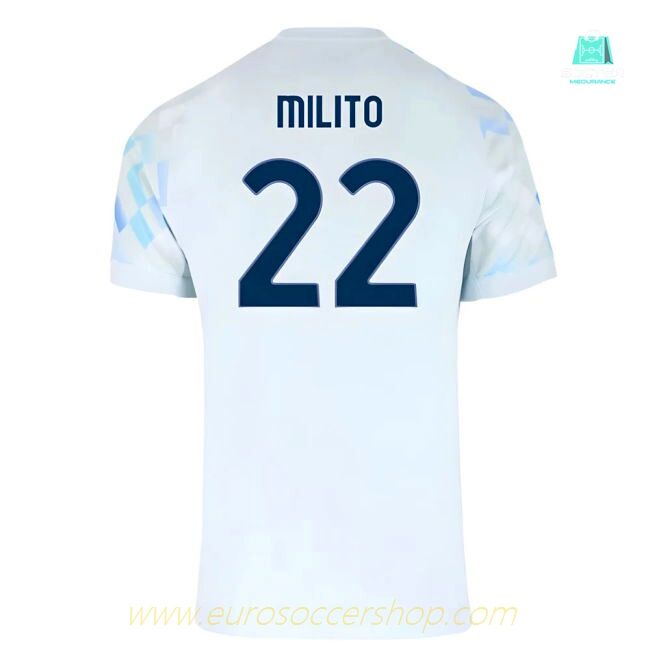 2025-2026 Inter Milan Away Shirt (Milito 22)