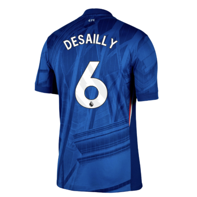 replica 2025-2026 Chelsea Home Shirt (Desailly 6)