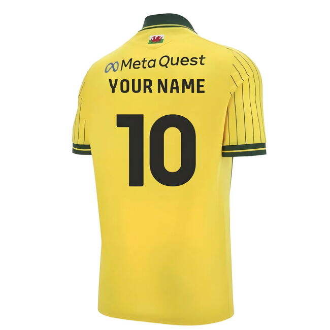 Premium 2025-2026 Wrexham Away Shirt (Your Name) Uniform