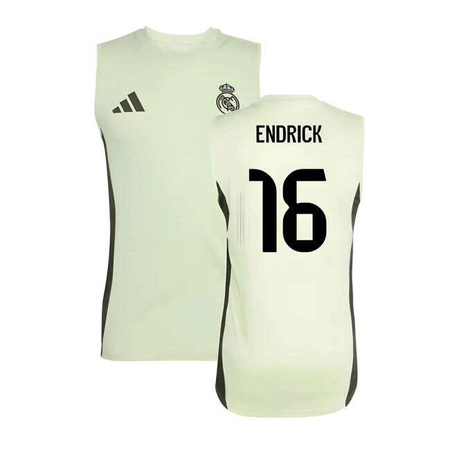 2025-2026 Shirt by Real Madrid Sleeveless Training Jersey (Adult