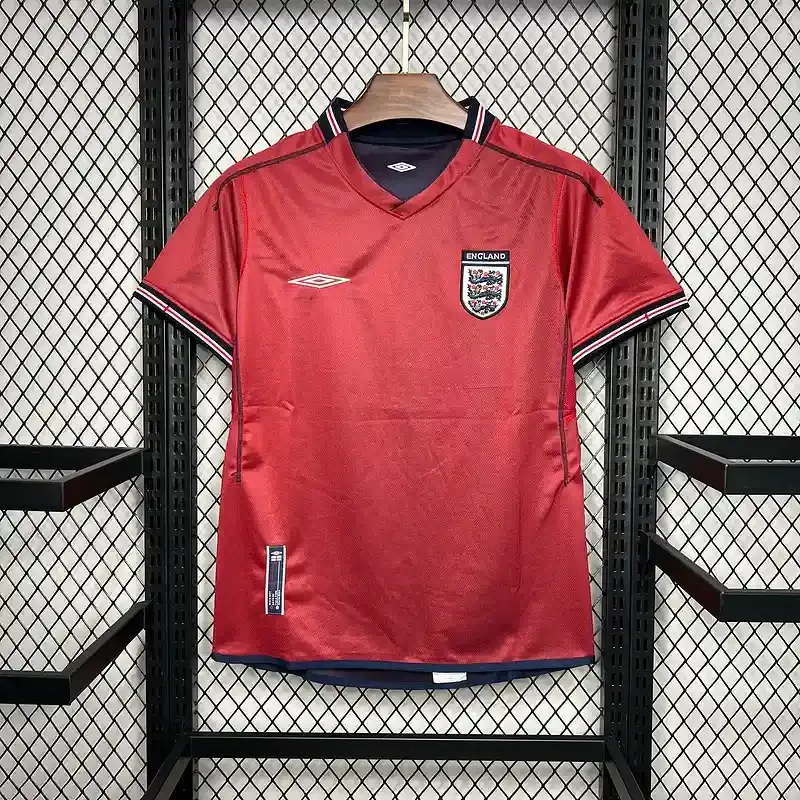 2002 England Jersey retro kit
