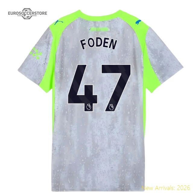 2025-2026 Man City Special Jersey Womens Foden Classic 47