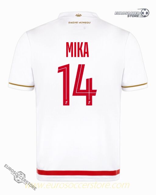 AS Monaco 25-26 Season Home Jersey BIERETH #14 Edition