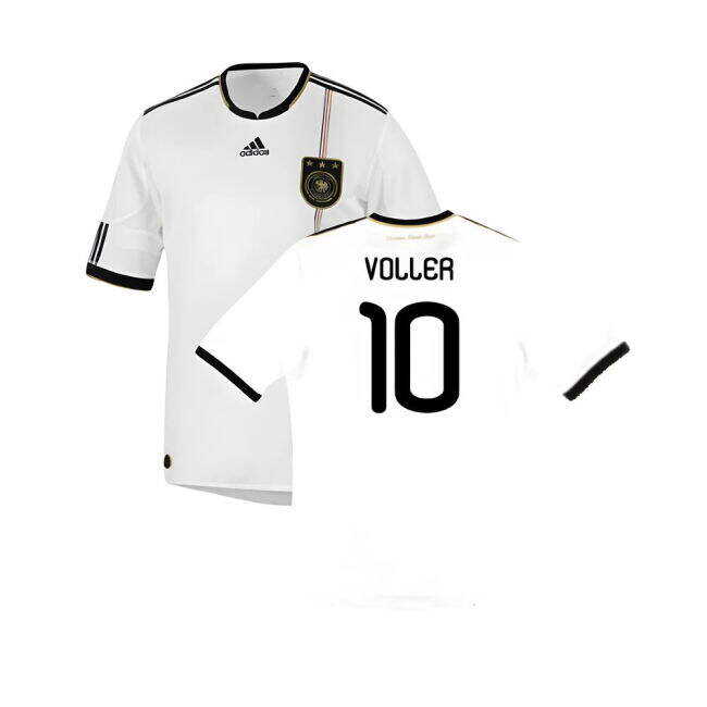Mall Discounts Germany 2010-11 Home Shirt ((Good) S) (VOLLER 10) From China