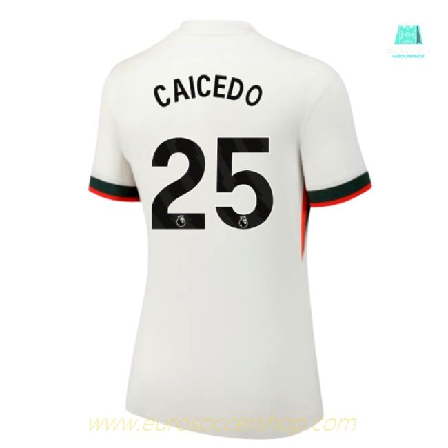 2025-2026 Chelsea Away Shirt (Womens) (Caicedo 25)