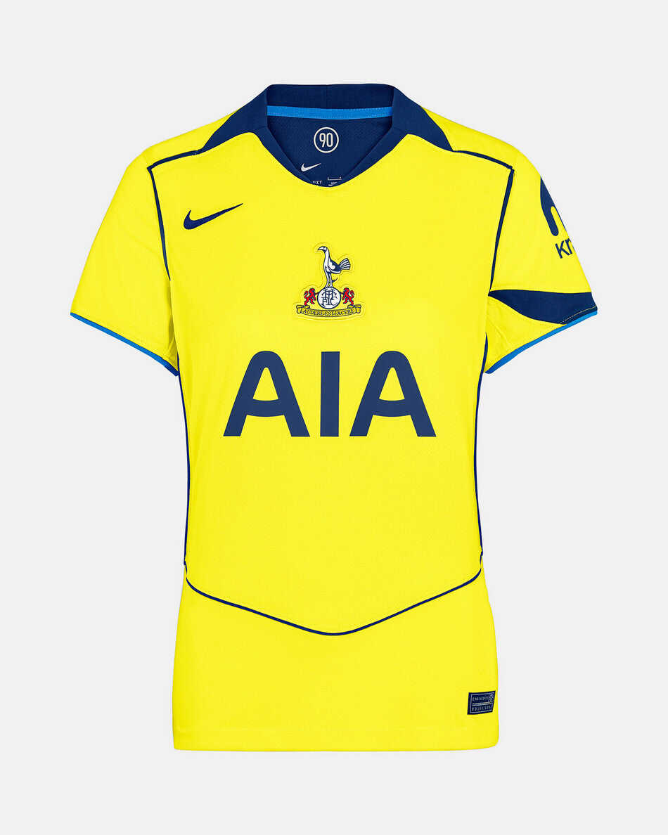 Women's Tottenham Hotspur Third Away Soccer Jersey 2025/26Authentic Ki