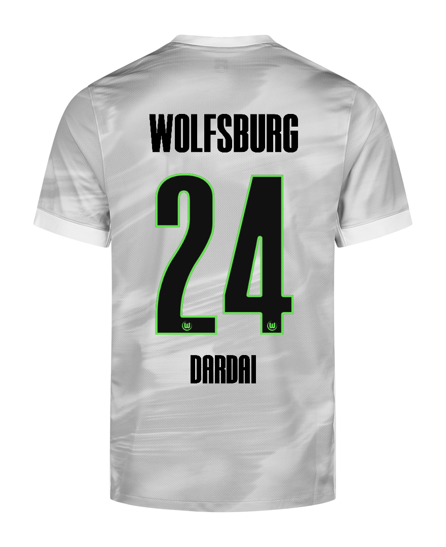Wolfsburg 25-26 Season Away DARDAI 24 Football Jersey