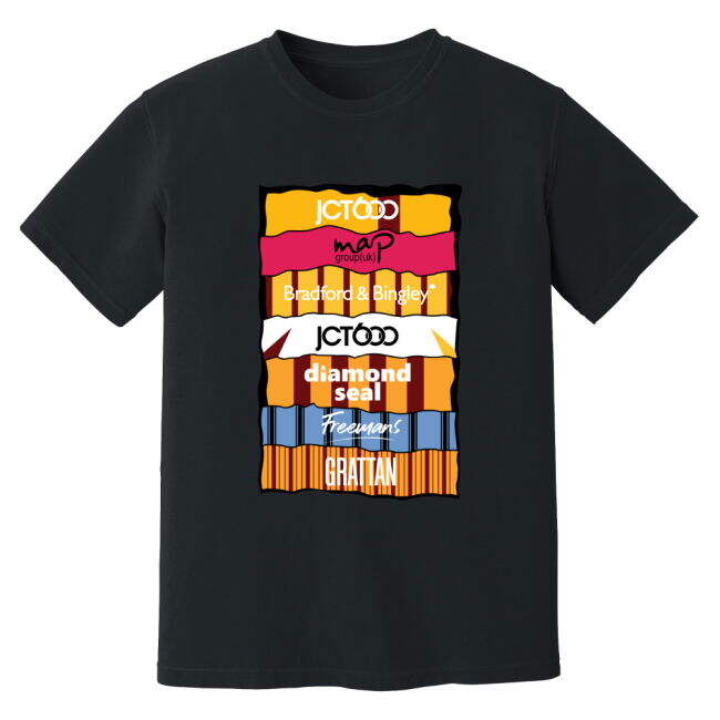 Bradford Sponsor History official style T-Shirt (Adult