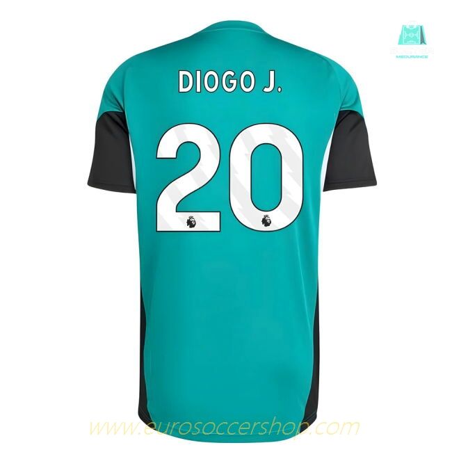 2025-2026 Liverpool EU Training Jersey (Green) (Diogo J. 20)