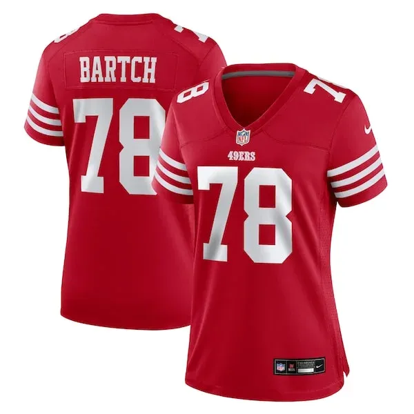 San Francisco 49ers Game NFL Jersey - Scarlet | Official Football A...