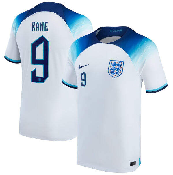 England World Cup 2022 Home Kit KANE Soccer Shirt White Football