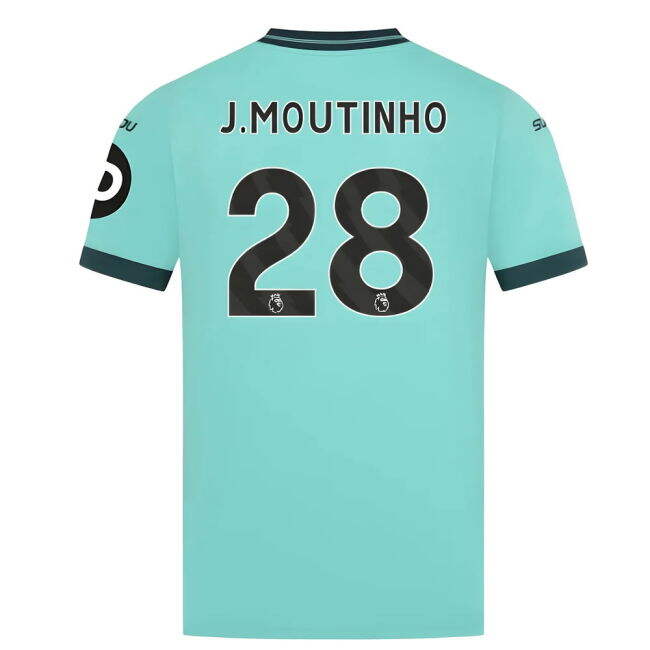 football shirt 2025-2026 Wolves Away Shirt (J.Moutinho 28)