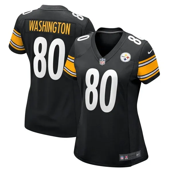 Authentic PIT Steelers Game Jersey - Black | NFL Fan Apparel