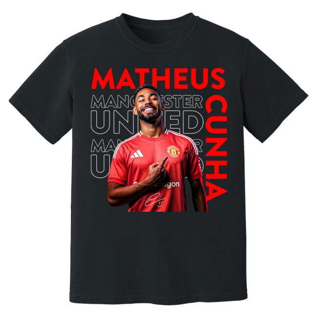 T-Shirt for Matheus Cunha Man United fans (Men