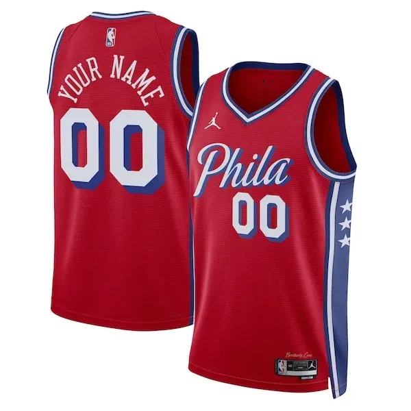 Philadelphia 76ers PHI Swingman Jersey - official NBA - Red sports
