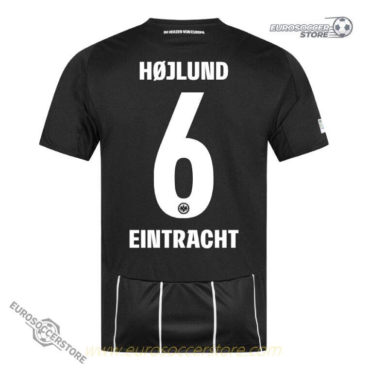 Eintracht Frankfurt 25-26 Champions League HØJLUND 6 Jersey