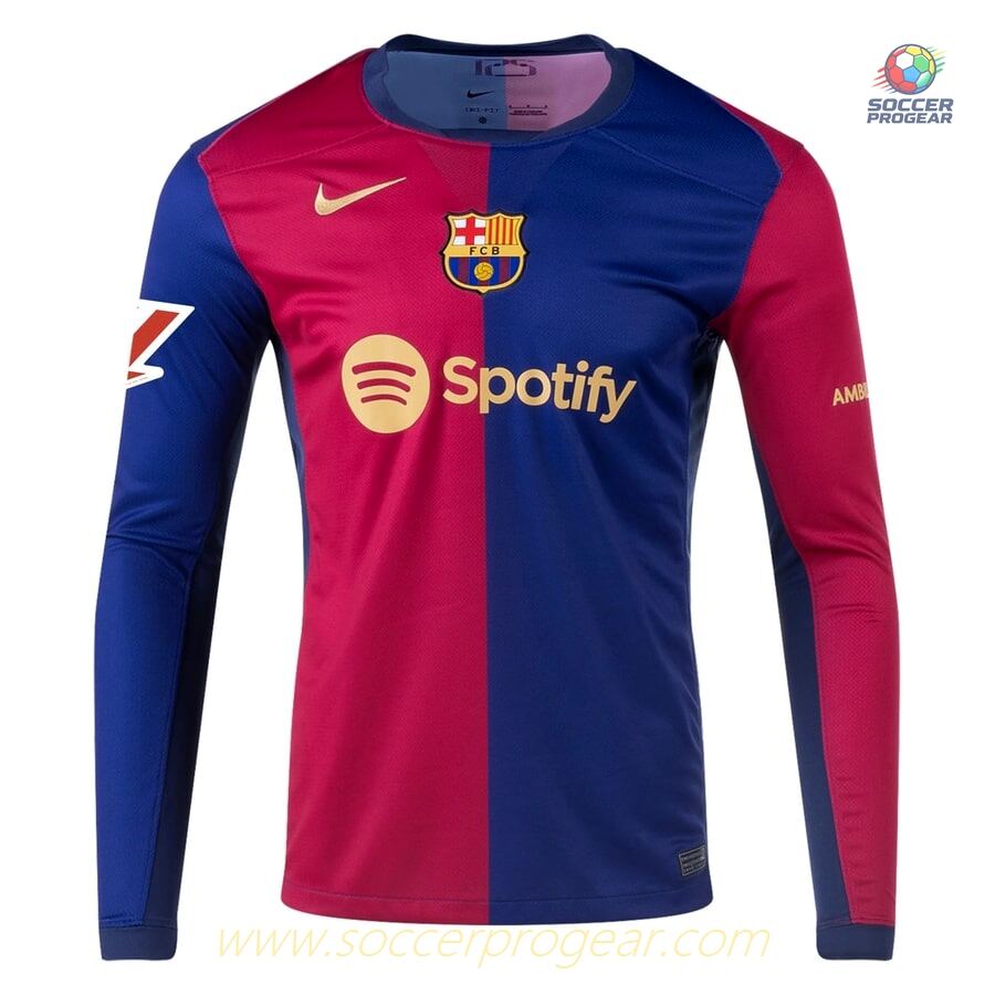 Barca Team Jersey 2024-25 Edition Home Lamine Yamal LS Edition