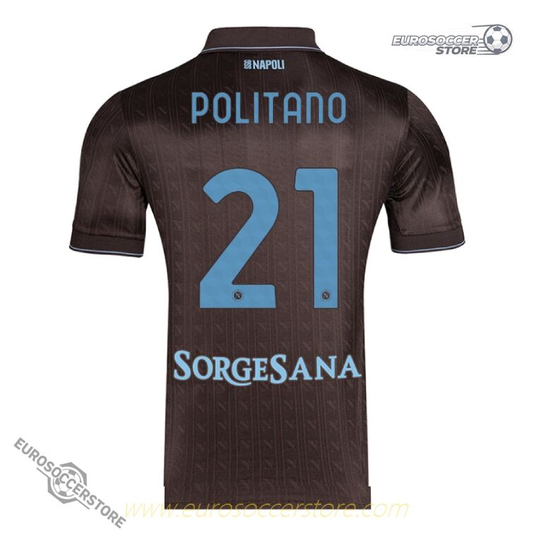 Napoli 25-26 Season Third Version POLITANO 21 Football Jersey