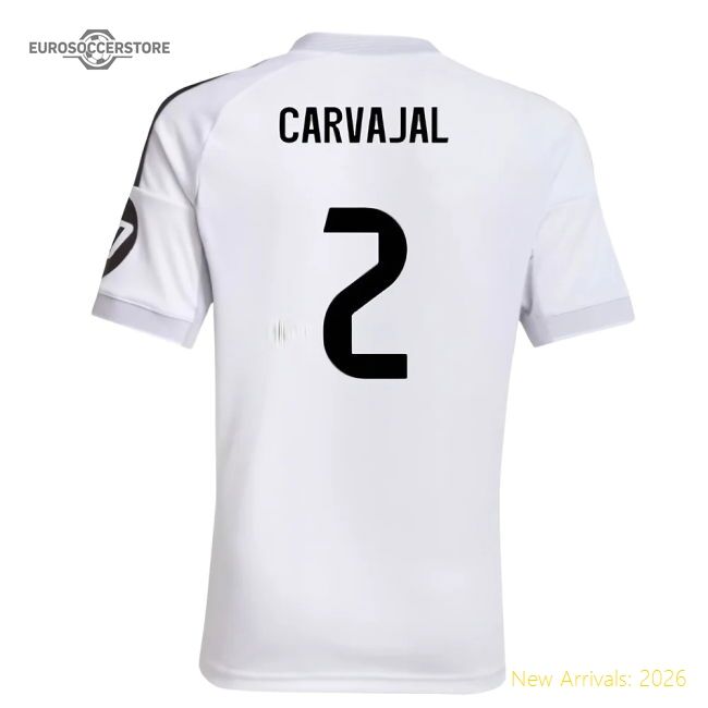 2025-2026 Real Madrid Main Jersey (kids) (carvajal 2) - Unique Style