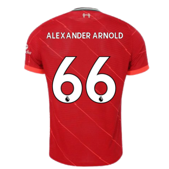 Liverpool 2021-2022 Vapor Home Jersey (ALEXANDER ARNOLD 66)