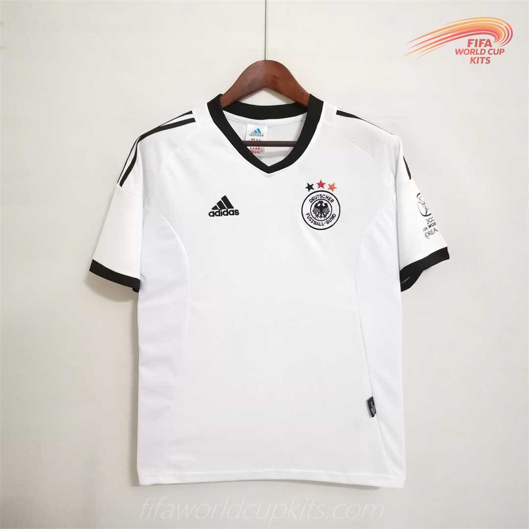 Germany 2002 World Cup Home Football Kit
