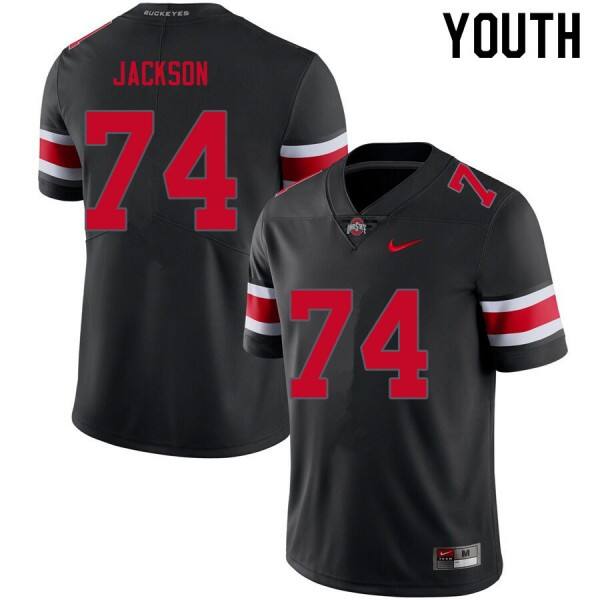 Youth(kids) Ohio State Buckeyes Donovan Jackson #74 Buckeye Nation